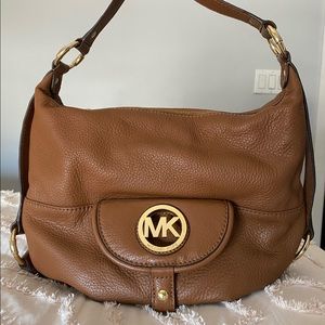 Like New Whiskey Colored Michael Kors Bag